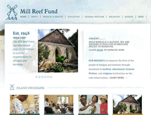 Tablet Screenshot of millreeffund.org